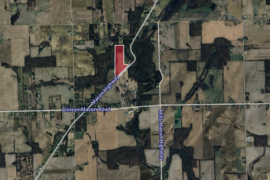 12000 Macon Hwy, Clinton, MI for sale - Aerial - Image 1 of 1