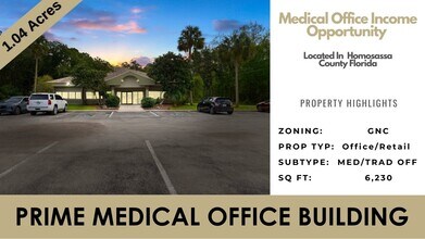 3475 S Suncoast Blvd, Homosassa, FL 34448 - NNN Medical Office 