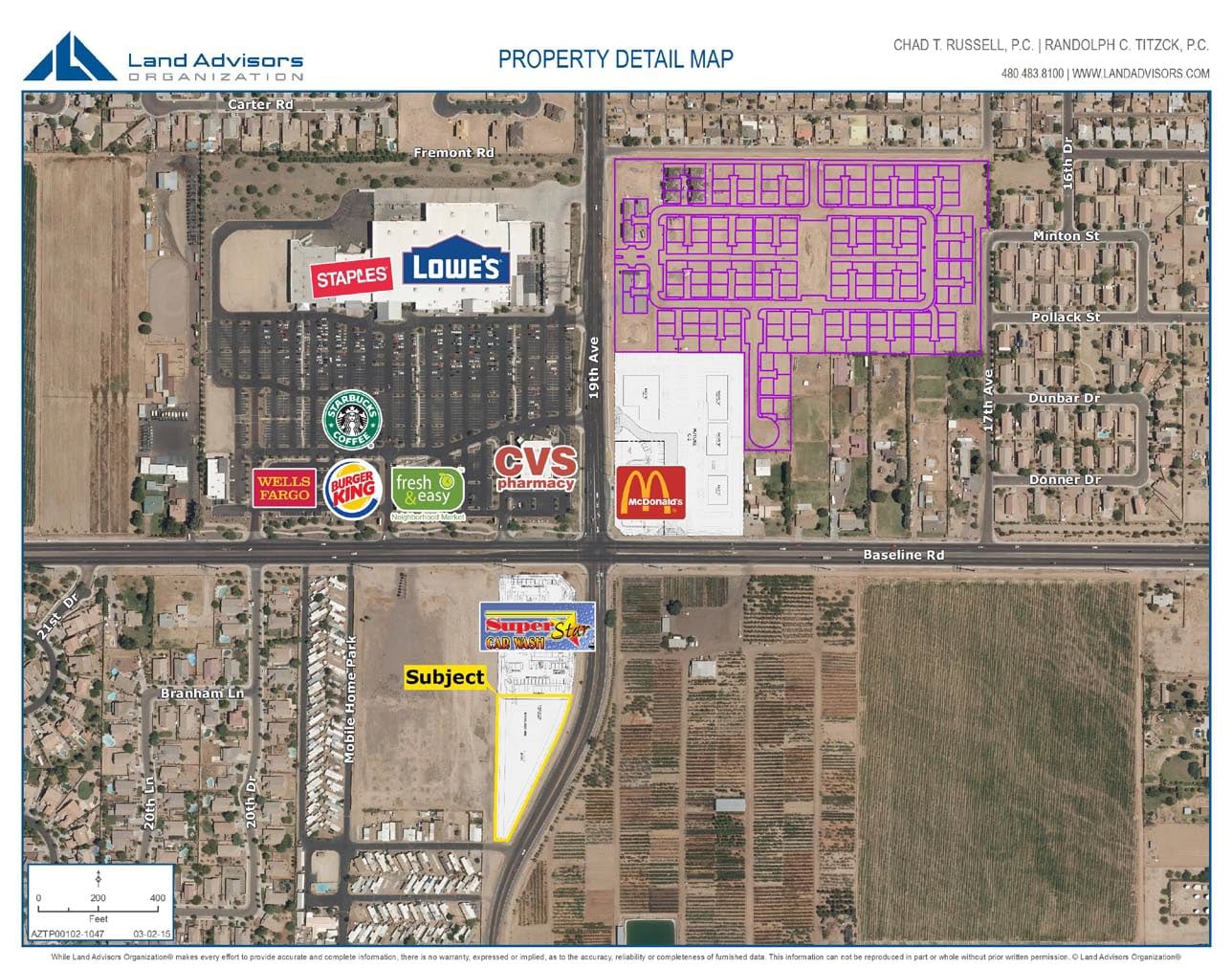 SWC 19th Ave & Baseline Rd, Phoenix, AZ for sale Primary Photo- Image 1 of 2