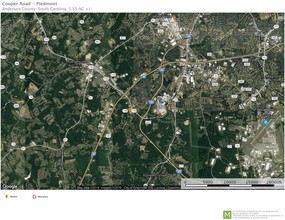 Cooper Rd, Piedmont, SC - aerial  map view - Image1