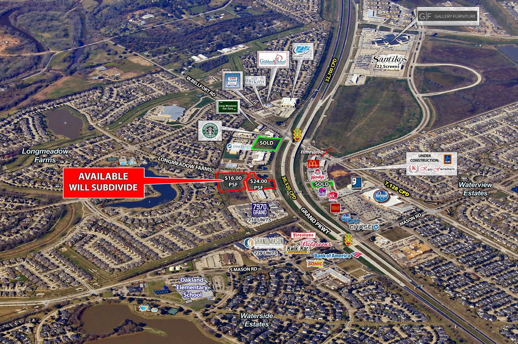 Grand Pky & Bellfort, Richmond, TX for sale Primary Photo- Image 1 of 1