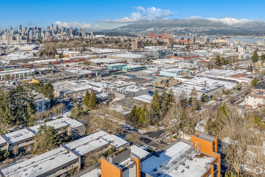 1423 Grant St, Vancouver, BC for lease - Aerial - Image 2 of 3
