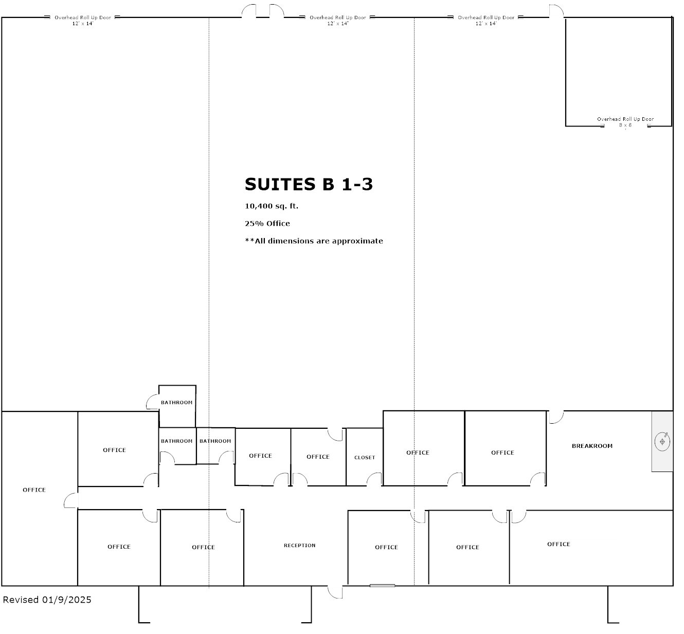 6601 Lyons Rd, Coconut Creek, FL for lease Floor Plan- Image 1 of 11