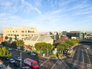 2100 W 3rd St, Los Angeles, CA - aerial  map view