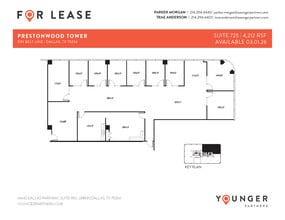 5151 Belt Line Rd, Dallas, TX for lease Floor Plan- Image 2 of 2