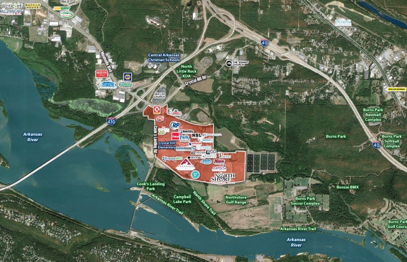 NorthShore Dr, North Little Rock, AR for sale - Building Photo - Image 2 of 2