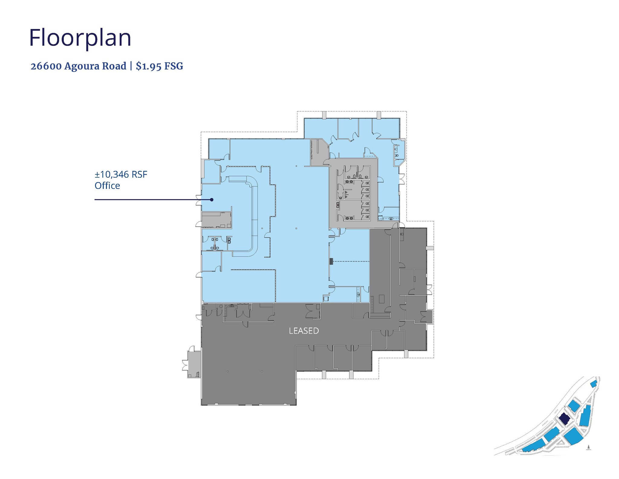 26610 Agoura Rd, Calabasas, CA for lease Floor Plan- Image 1 of 1