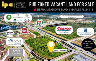 More details for 8370 Sierra Meadows Blvd, Naples, FL - Land for Sale