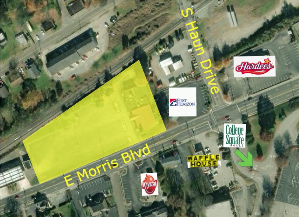 2323 E Morris Blvd, Morristown, TN for sale Aerial- Image 1 of 1