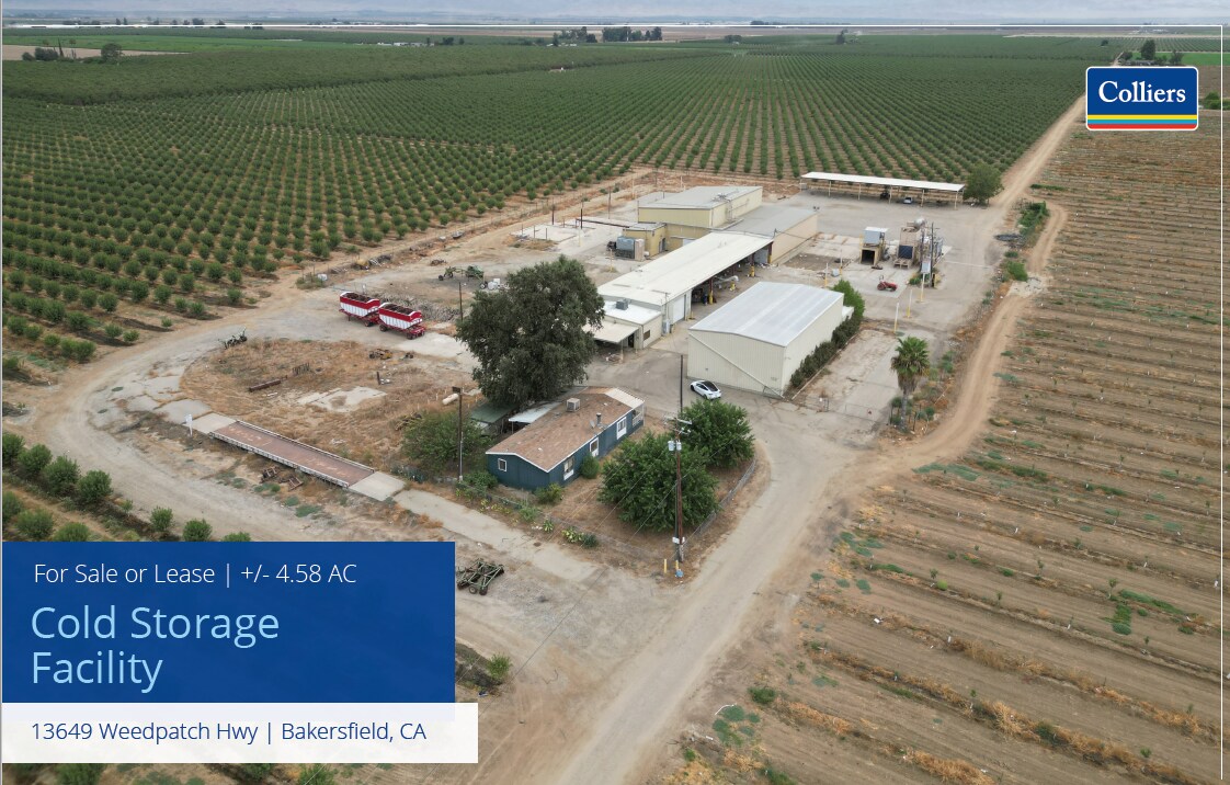 13649 Weedpatch Hwy, Bakersfield, CA 93307 Cold Storage Facility