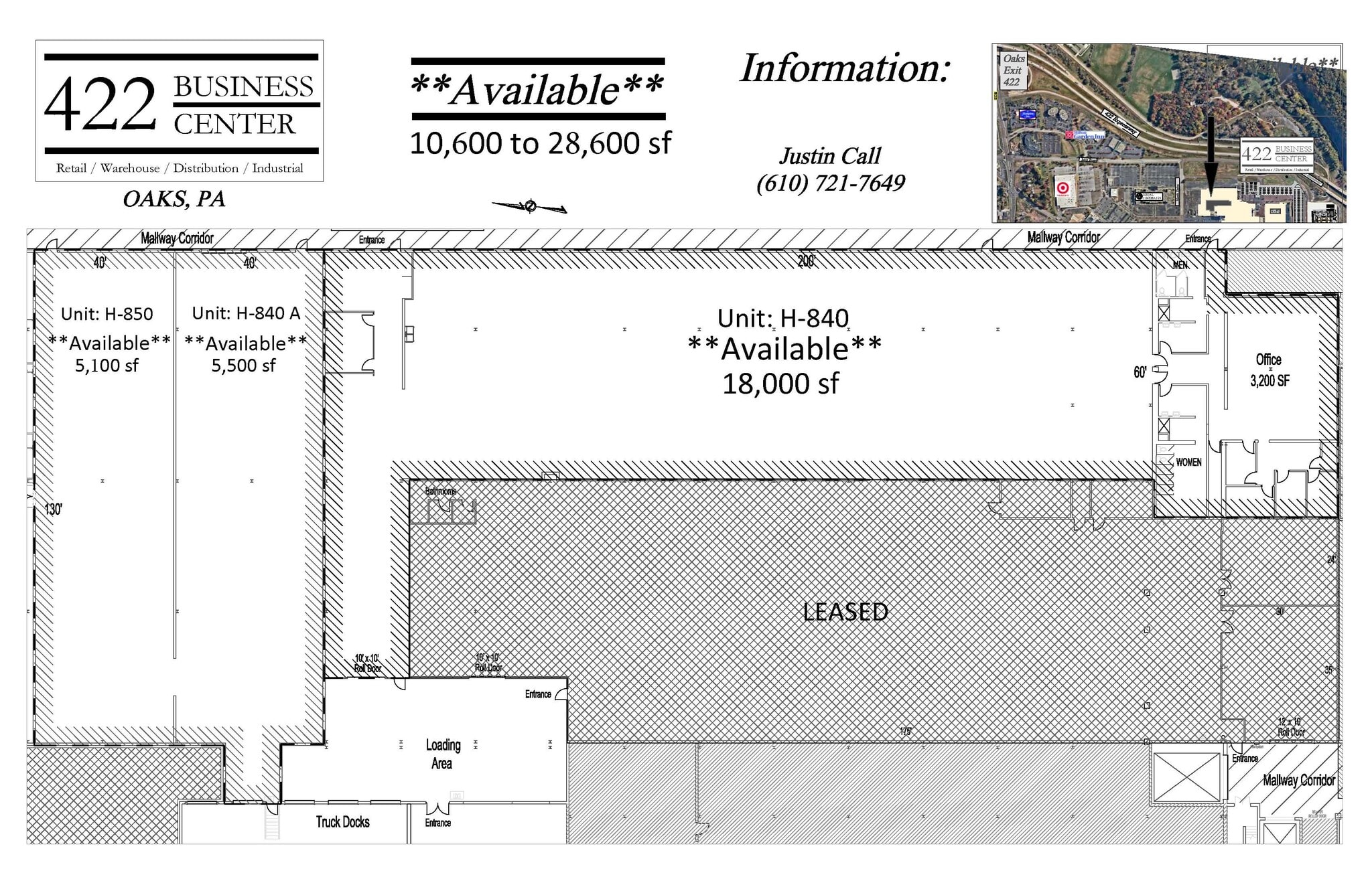 840 North Dr, Oaks, PA for lease Floor Plan- Image 1 of 1