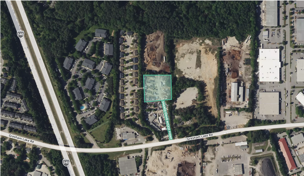 2917 Gresham Lake Rd, Raleigh, NC for lease - Aerial - Image 1 of 1