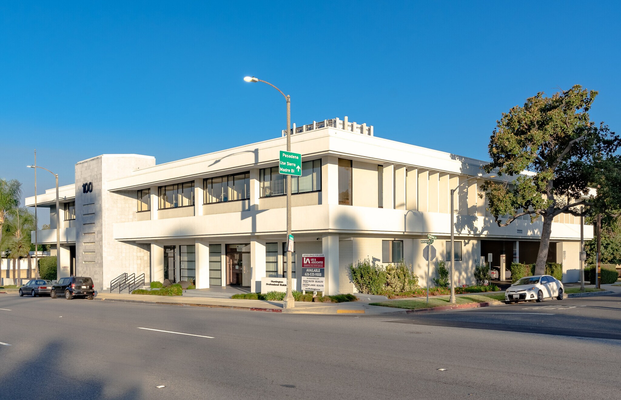 100 E Huntington Dr, Alhambra, CA for lease Building Photo- Image 1 of 5