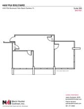 4400 Pga Blvd, Palm Beach Gardens, FL for lease Floor Plan- Image 2 of 2