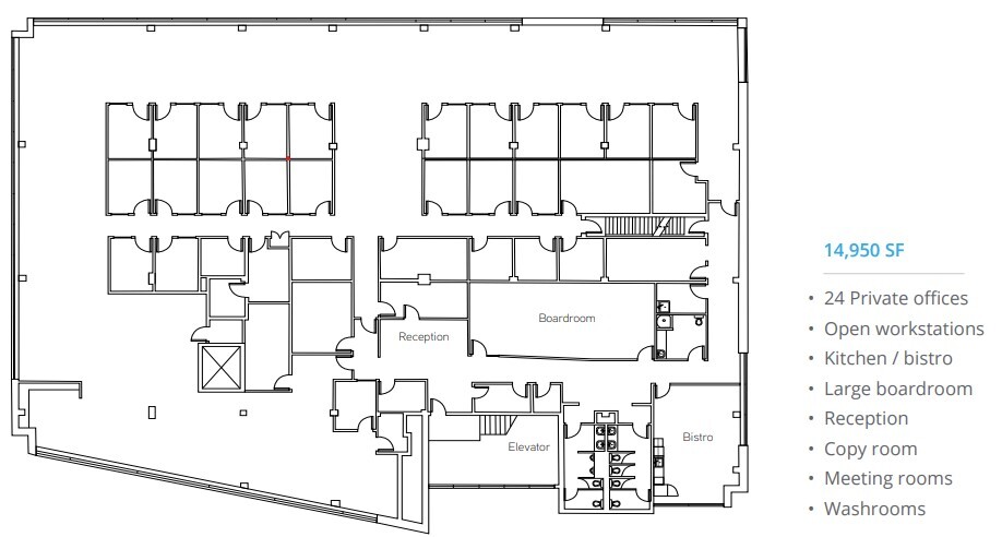 12315 Stony Plain Rd NW, Edmonton, AB for lease Floor Plan- Image 1 of 1