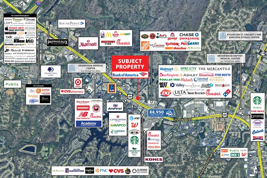 4701 280 Hwy, Birmingham, AL 35242 - Bank of America | LoopNet