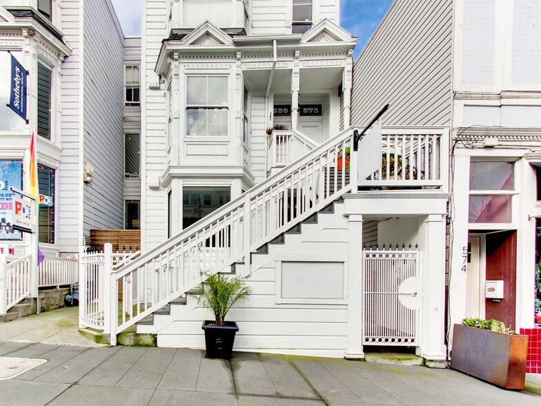 582 Castro St, San Francisco, CA for lease - Building Photo - Image 1 of 1