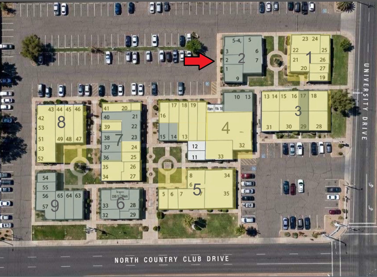 340 W University Dr, Mesa, AZ for lease Aerial- Image 1 of 2