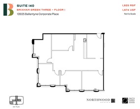 13925 Ballantyne Corporate Pl, Charlotte, NC for lease Floor Plan- Image 1 of 1