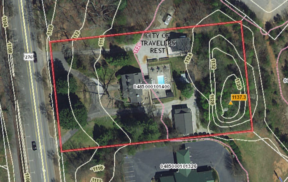 426 S Main St, Travelers Rest, SC for sale - Aerial - Image 2 of 3