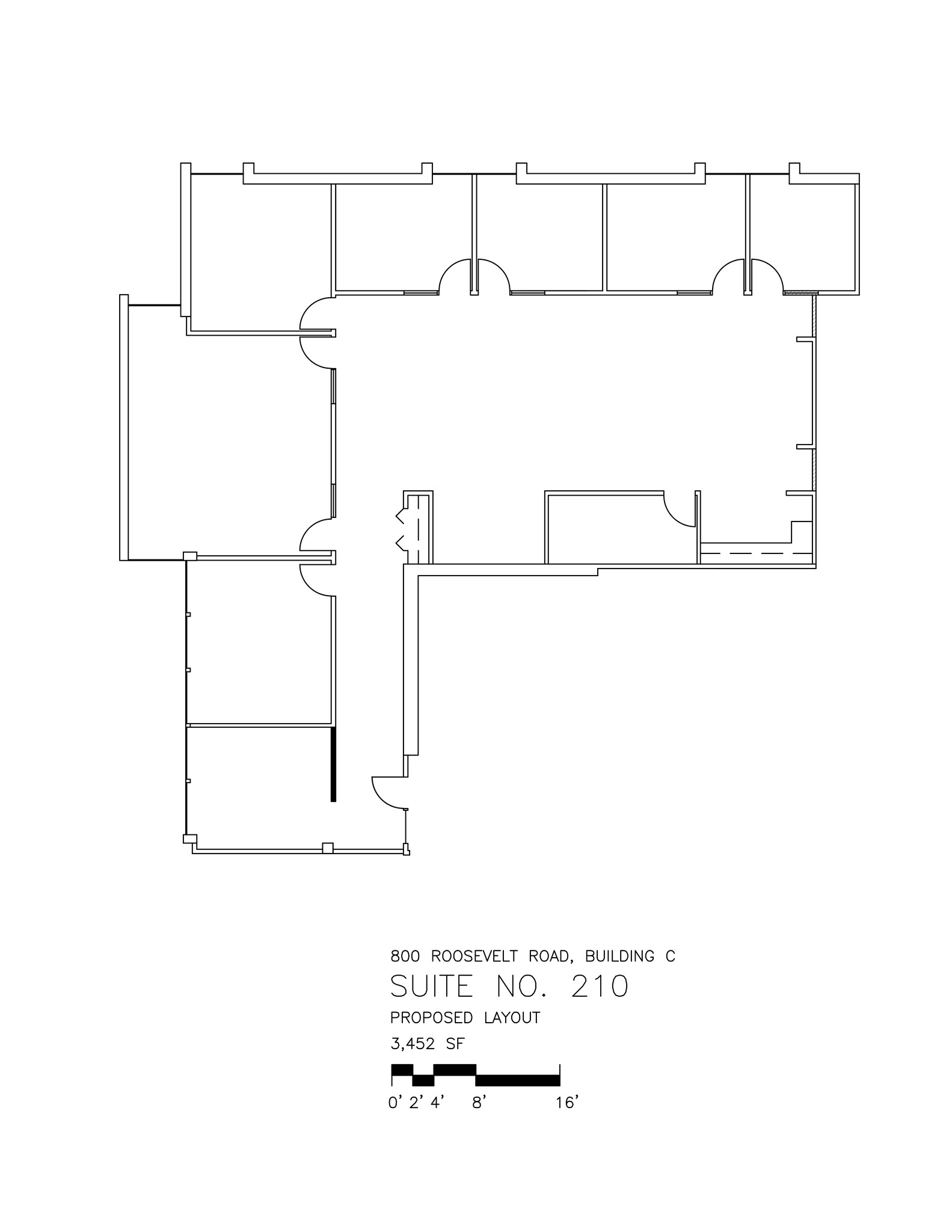 800 Roosevelt Rd, Glen Ellyn, IL for lease Site Plan- Image 1 of 1