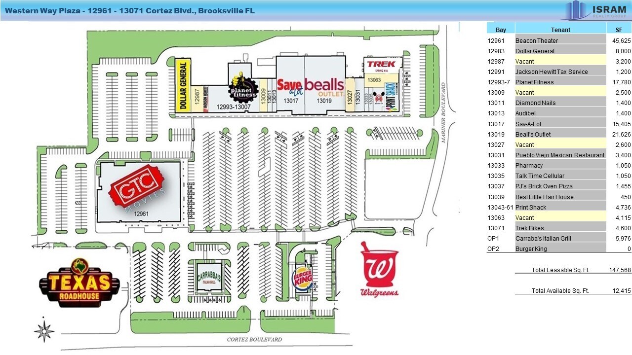 1296113071 Cortez Blvd, Brooksville, FL 34613 Western Way Shopping