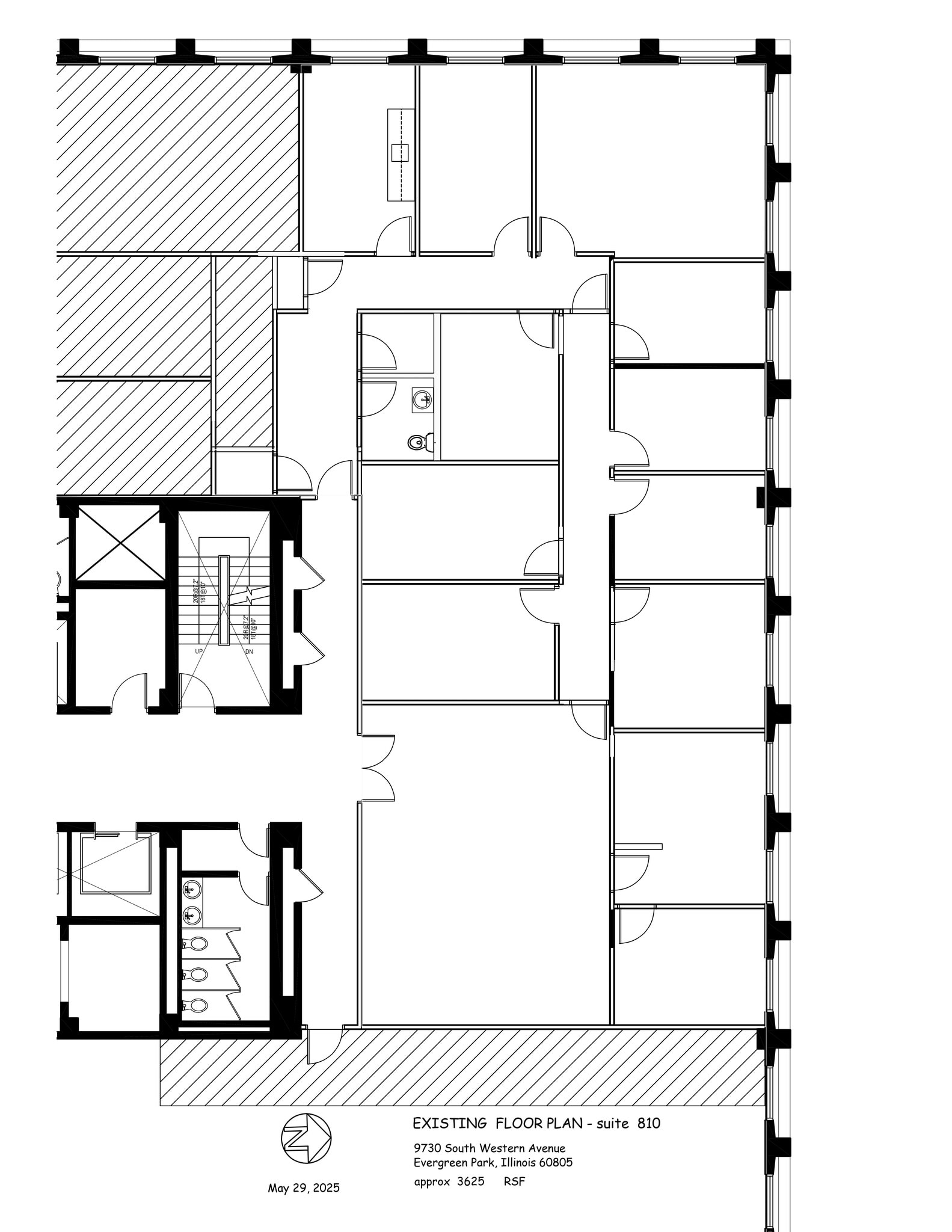 9730 S Western Ave, Evergreen Park, IL for lease Site Plan- Image 1 of 16