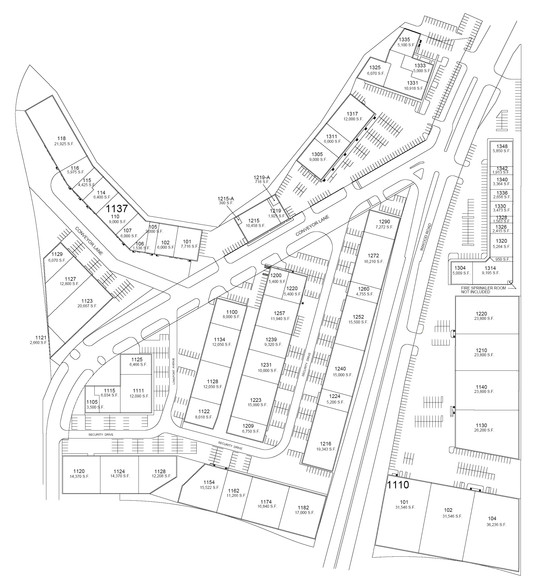 1304-1348 Inwood Rd, Dallas, TX for lease - Site Plan - Image 3 of 4