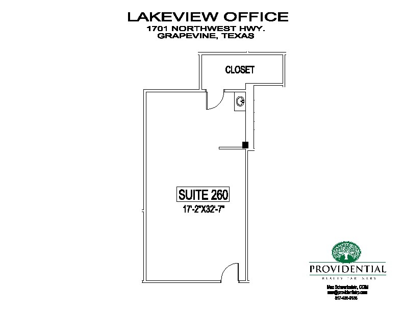 1705 W Northwest Hwy, Grapevine, TX for lease Floor Plan- Image 1 of 1