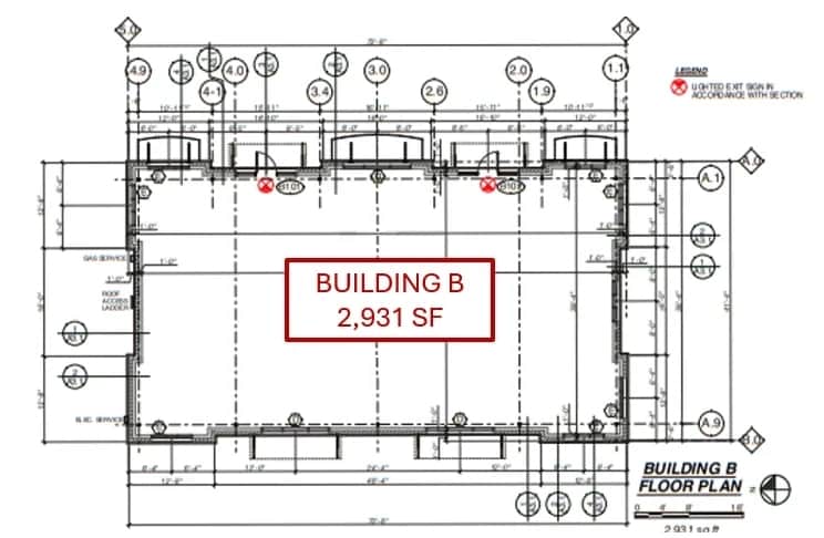 Gardner Rd, Springboro, OH for lease - Floor Plan - Image 2 of 4