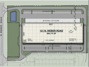 Weber Rd & Taylor Rd, Romeoville, IL for lease Site Plan- Image 1 of 1