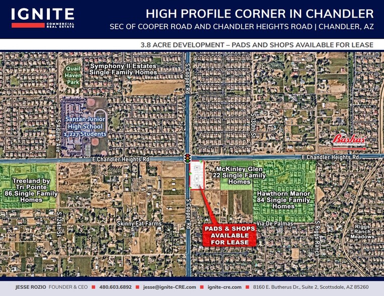 S Cooper Rd & Chandler Heights Rd, Chandler, AZ for lease - Building Photo - Image 1 of 2