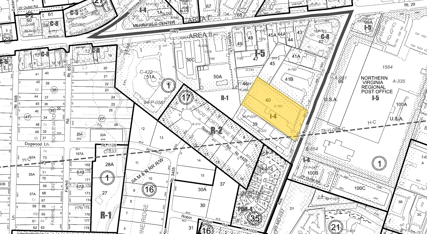 2930-2942 Prosperity Ave, Fairfax, VA for sale Plat Map- Image 1 of 1