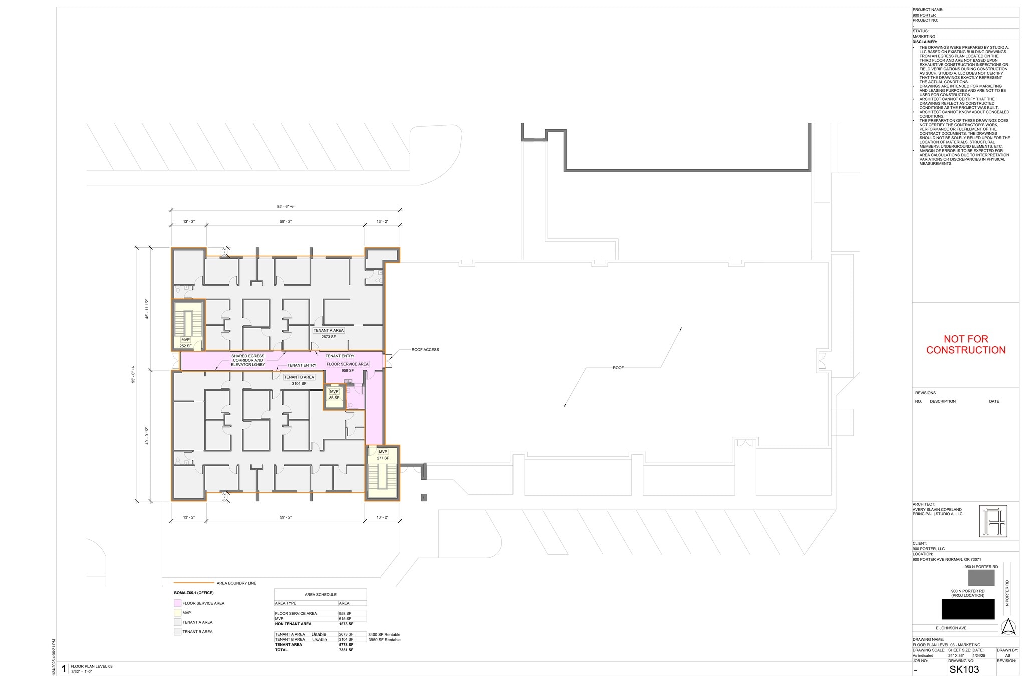 900 N Porter Ave, Norman, OK for lease Site Plan- Image 1 of 8