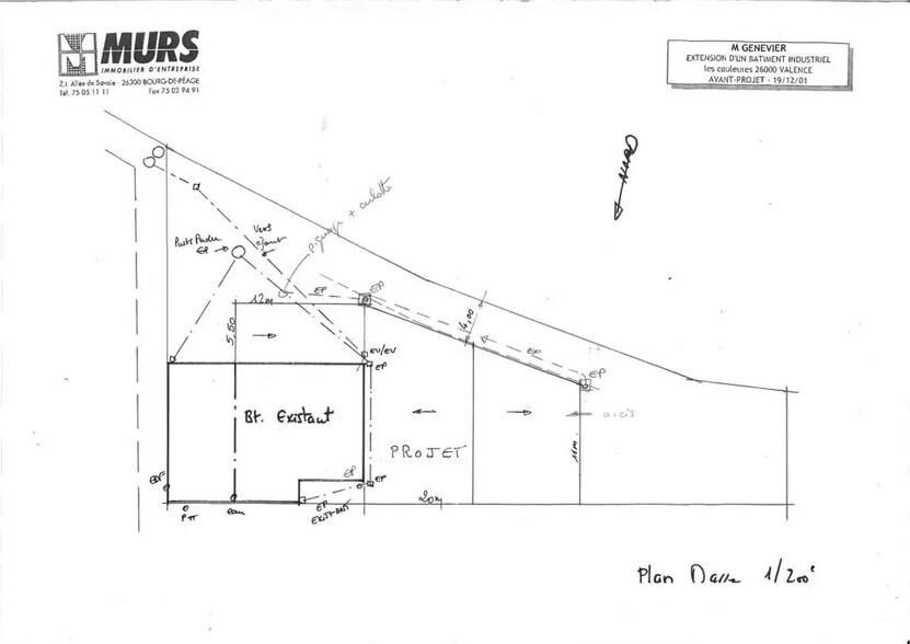 Office in Valence for lease - Floor Plan - Image 3 of 6