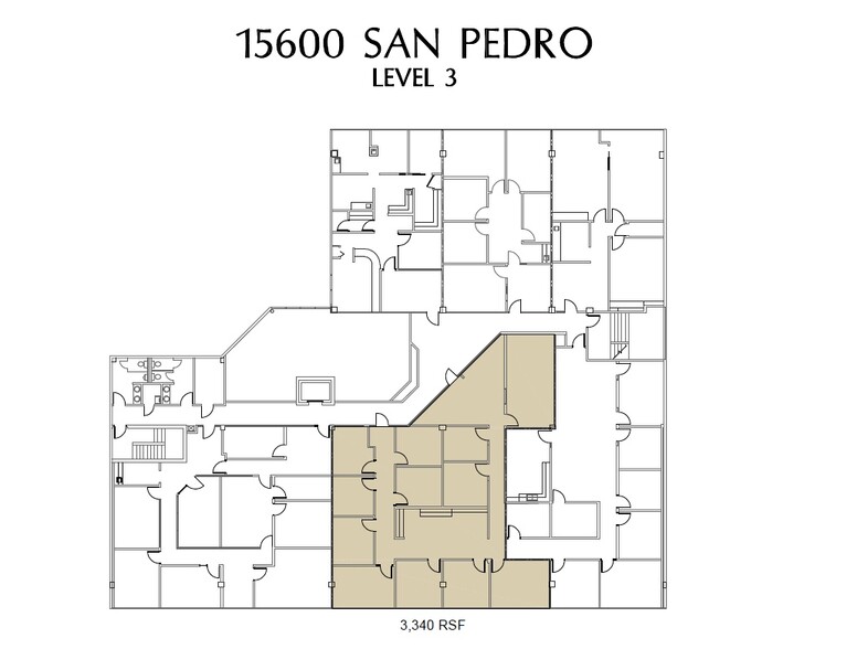 15600 San Pedro Ave, San Antonio, TX for lease - Floor Plan - Image 2 of 12