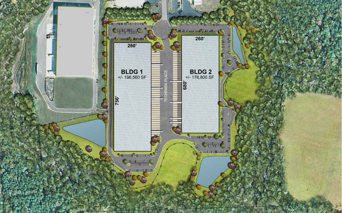 1101 Tech Park Pl, Sandston, VA for lease Site Plan- Image 1 of 1