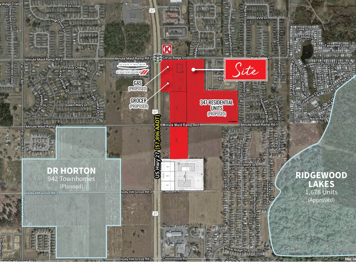 Hwy 27 & Citrus Ridge Dr, Davenport, FL 33837 Citrus Ridge