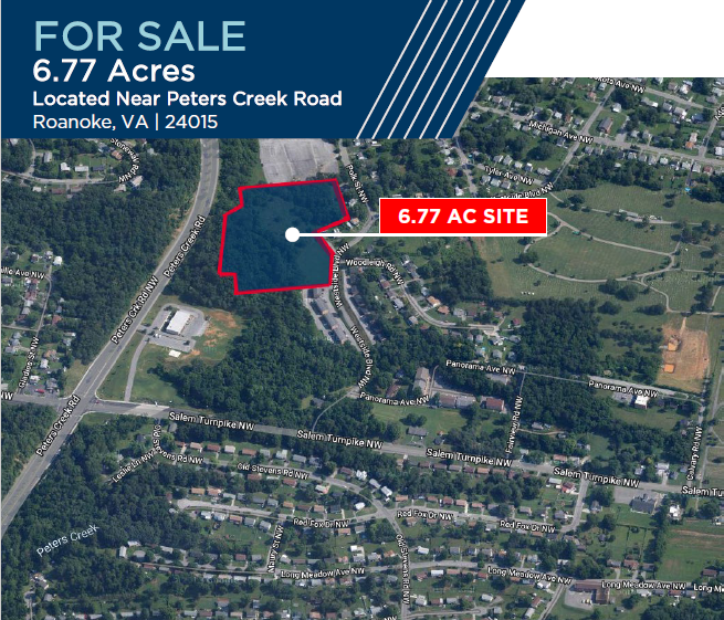 Peters Creek Rd Land Lot, Roanoke, VA 24017 Land for Sale