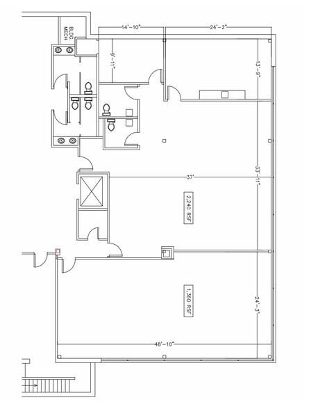 361 Southport Cir, Virginia Beach, VA for lease - Floor Plan - Image 2 of 13