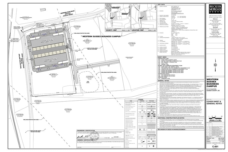 Herring Road, Seaford, DE for lease - Site Plan - Image 2 of 2