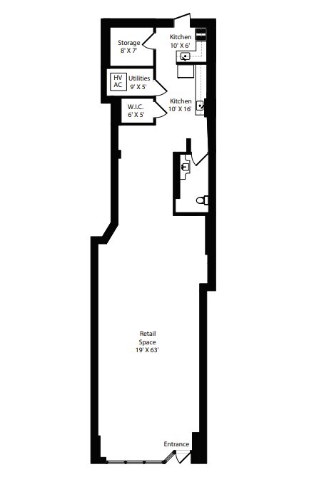 2730-2732 N Clark St, Chicago, IL for lease Floor Plan- Image 1 of 1