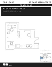 30 E 40th St, New York, NY for lease Floor Plan- Image 1 of 1