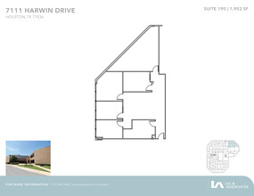 7111 Harwin Dr, Houston, TX for lease Floor Plan- Image 1 of 1