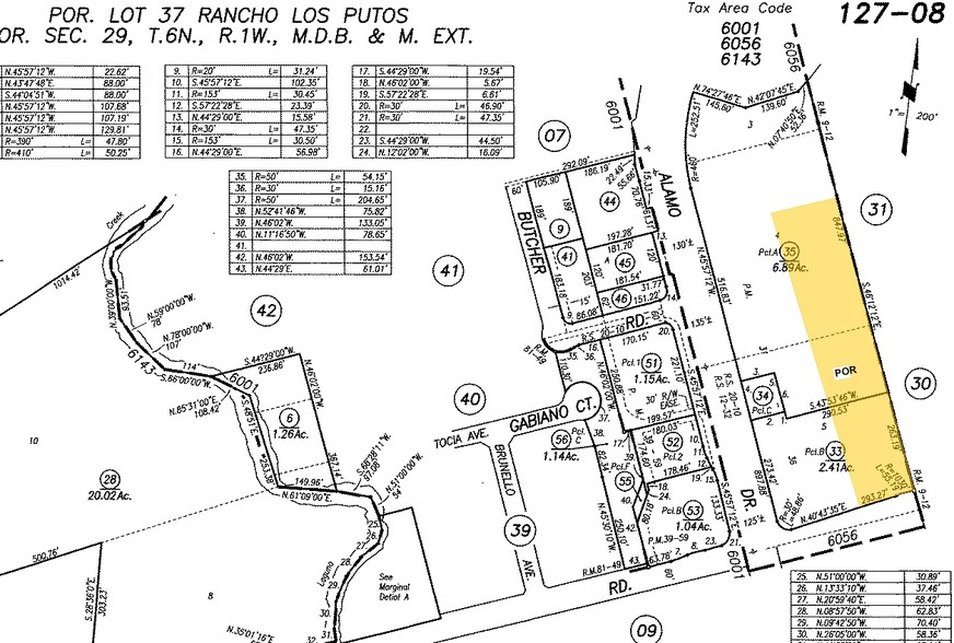 951-991 Alamo Dr, Vacaville, CA for lease - Plat Map - Image 2 of 12