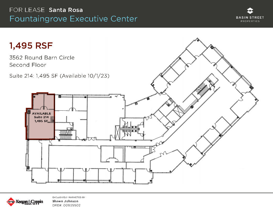 3562 Round Barn Cir, Santa Rosa, CA for lease Floor Plan- Image 1 of 1