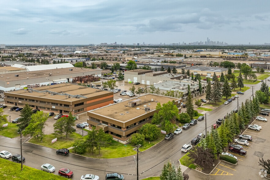 4802-4812 87 St NW, Edmonton, AB for lease - Aerial - Image 2 of 2