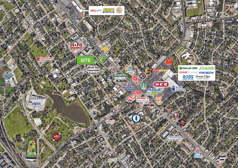 2600-2604 S Texas Ave, Bryan, TX for lease - Building Photo - Image 2 of 5