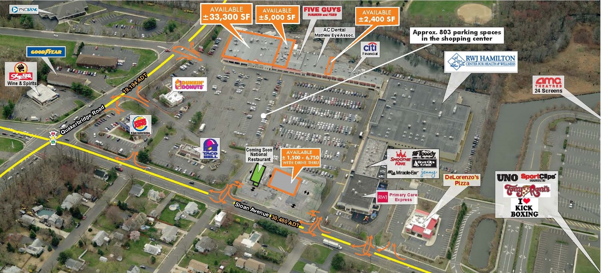 3100 Quakerbridge Rd, Hamilton, NJ 08619 Clover Shopping Center