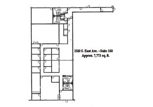 2510-2550 S East Ave, Fresno, CA for lease Floor Plan- Image 1 of 1